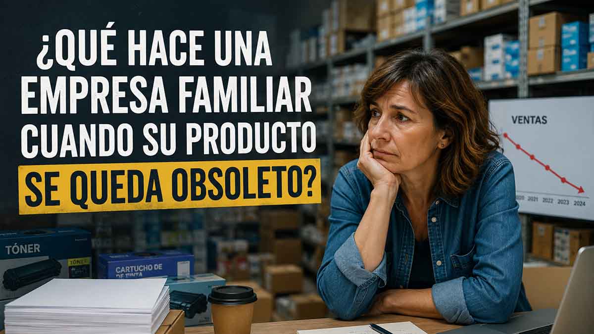 ¿Qué hace una empresa familiar cuando su producto se queda obsoleto?