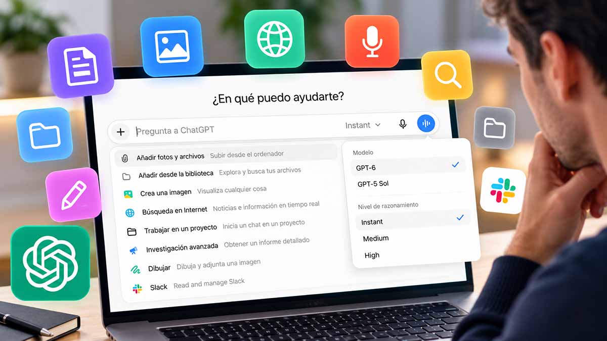 Opciones para escribir un prompt en chatgpt